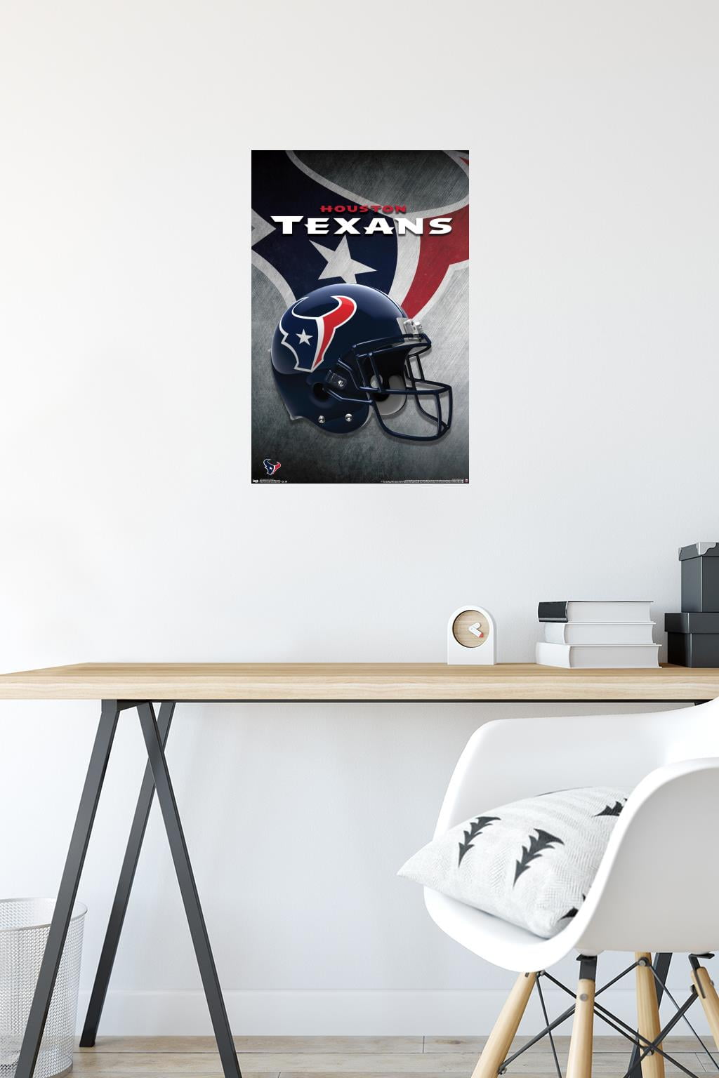 Trends International Nfl Houston Texans - Helmet 15 Unframed Wall