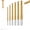 1 set, variant on Twist Drill Bit Set 6 PCS Twist Drill Bit Set, High-Speed Steel Serrated Drill Bits for Metal, Wood, Plastic & Masonry, DIY Users, Home Repairs