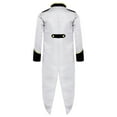 thumbnail image 2 of iiniim Kids Boys Girls Medieval Steampunk Tailcoat Princess Renaissance Tuxedo Jacket Halloween Party Dress Up White 8, 2 of 7