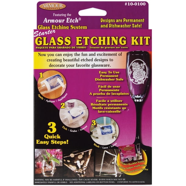 Armour Etch Glass Etching Starter Kit