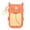 Orange, variant on Spray Hand Sanitizer Case Compatible with Hand Sanitizer 1fl. Oz, Cute Monster Silicone Case Holder Waterproof, Stylish & Protective Accessory with Keychain,Orange,10.2x5.5cm