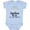 AE-Light Blue, variant on Together, We Fight Lung Cancer Awareness Boys or Girls Baby Bodysuit