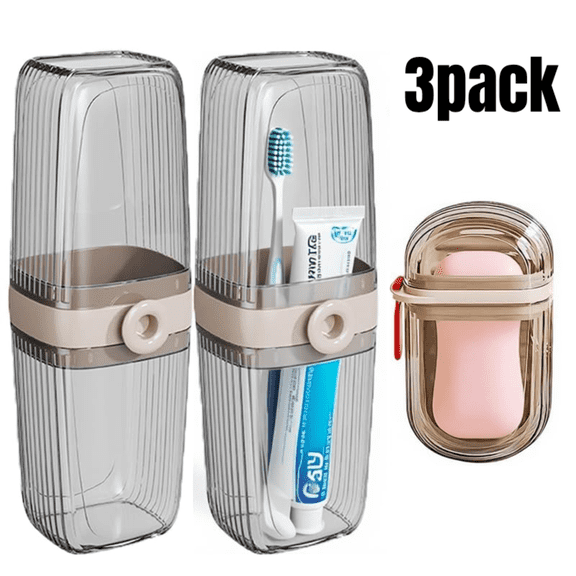 3 Pack Travel Bottles Set -  Approved Leak Proof Containers for Toiletries,Travel Essentials Polypropylene (PP) Toiletry Bottles