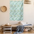 thumbnail image 2 of Cactus Tapestry, Hand Painted Style Exotic Plant Saguaro Prickly Pear Succulents Spikes Arrangement, Wall Hanging for Bedroom Living Room Dorm Decor, 60W X 80L Inches, Multicolor, by Ambesonne, 2 of 5