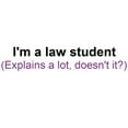 thumbnail image 3 of CafePress - I'm A Law Student Pajamas - Women's Light Pajamas, 3 of 4
