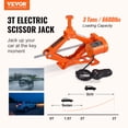 thumbnail image 2 of VEVOR Electric Car Jack, 3 Tons /6600 lbs 12V Electric Scissor Jack, Double Saddles with Remote Control, Portable Car Jack for Sedan, SUV, Truck Tire Change Replacement, 2 of 9