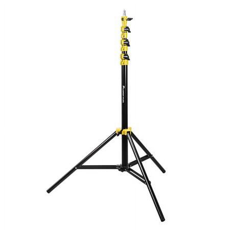 UPC: 0192223077997 | 9.5  Yellow Color Coded Pro Air Cushioned Light Stand