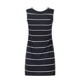 thumbnail image 2 of Richie House Girls' Medium Leisure Striped Knit Dress RH2573, 2 of 7