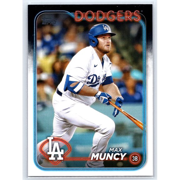 2024 Topps Max Muncy 314 Los Angeles Dodgers Near Mint Baseball Card