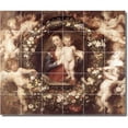 thumbnail image 1 of Ceramic Tile Mural-Peter Rubens Religious Custom Tile Mural 6. 36" w x 30" h using (30) 6 x 6 ceramic tiles, 1 of 3