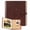 Brown, variant on RECUTMS 4x6 Photo Album 200 Pockets Scrapbook Album with Writing Space | 30 Writing Pages Expandable 6-Ring Binder Premium Leather Cover Gift Ready (Brown)