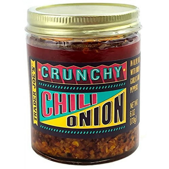 Trader Joe's Chili onion Crunch,1 Pack ( 6 ounce)