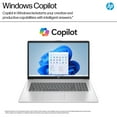 thumbnail image 3 of HP 17.3 inch Laptop, FHD Display, 6-Core AMD Ryzen 5 7430U, 16GB RAM, 512GB SSD + 256GB Portable SSD, WiFi6, Webcam, KeyPad, 4K HDMI Cable + 5-in-1 Hub Bundle, Windows 11 Home, 3 of 5