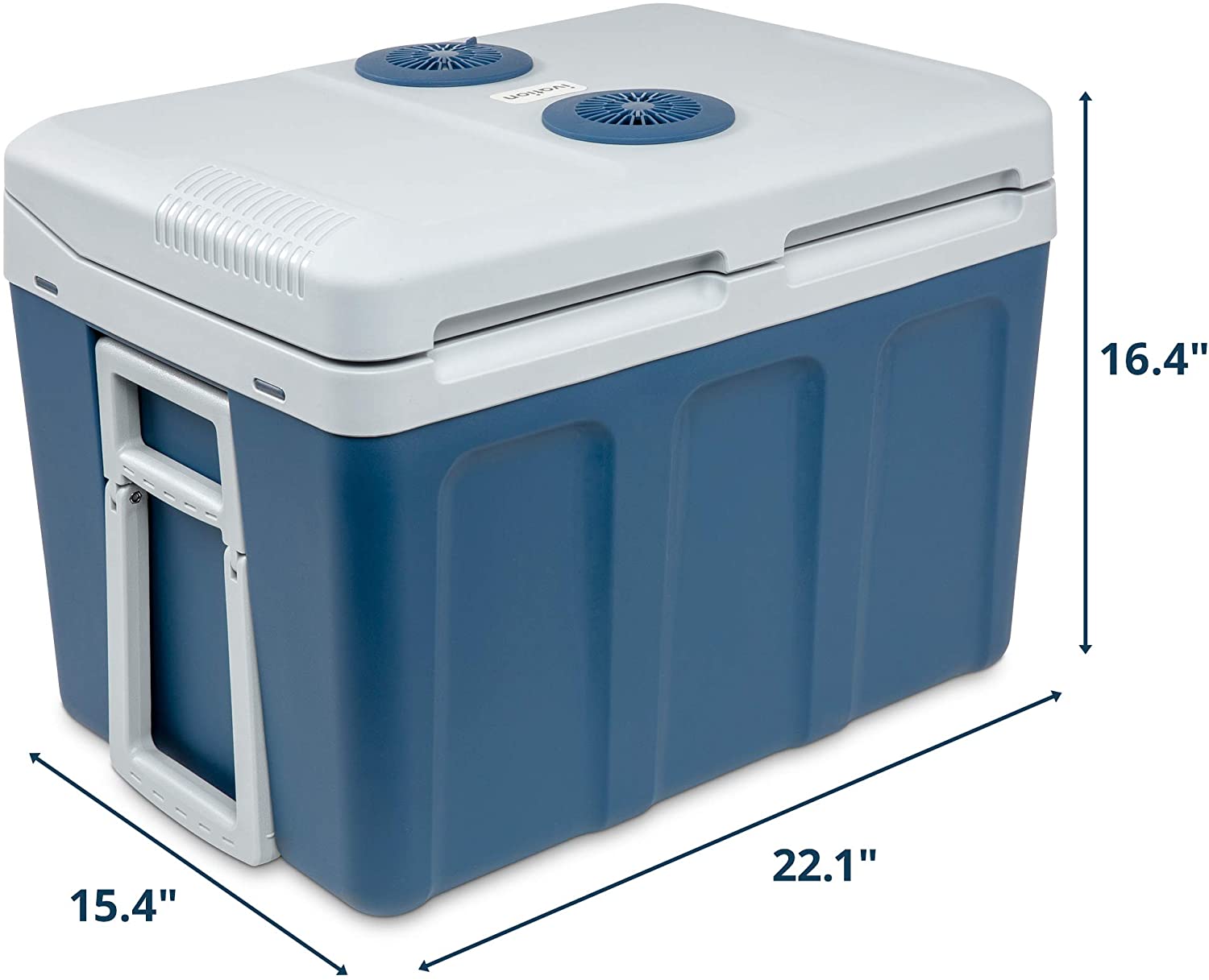 Ivation Electric Portable 45 L Cooler & Warmer W/ Wheels & Handle, for Travels - image 3 of 8