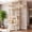 Beige-80 inch, variant on Cat Tree 71-inch-tall Tower For Indoor Cats With 2 Perches 2 Big Condos 2 Hammocks Basket Pad Large Furniture And Condo Beige Hct034m