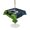 Green, Black, White, variant on Outdoor Tablecloth with Umbrella Hole for Patio/Picnic/Party/Camping, Football Waterproof Table Cloth Square Cover Washable, Soccer Ball Sports Net Mesh Evening Match (60"x 60")
