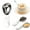 Silver, variant on ZOURIH 2 Tbsp(30ml) Coffee Scoop,Stainless Steel Measuring Spoons for Coffee,Protein Powder,Sugar,Easy Read Laser Engraved Mark,Short Handle Fits in Container,Rust-Resistant,Drop-Resistant,Gold