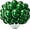 Dark Green, variant on Pastel Purple 100 Pack, 12 Inch Lavender Light Purple Lilac Round Helium Balloons for Wedding Bridal Shower Baby Shower Birthday Party Decorations