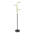 thumbnail image 5 of 5.84ft Coat Rack Stand, Freestanding Coat Rack with 5 Hooks Gold, 5 of 14