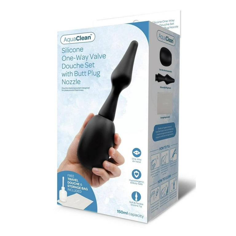cleaning anal sex toys COLT Anal Douche (Black) | Gay Sex Toy