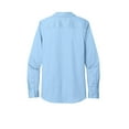 thumbnail image 4 of Port Authority LW808 Ladies Long Sleeve SuperPro React Twill Shirt , Strong Blue, S, Womens Button Down Shirts, 4 of 4