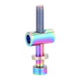 thumbnail image 1 of Titanium Alloy Bicycle Seatpost Round Head Screw M5 x 30/35/40mm (Rainbow M5 x 35), 1 of 4