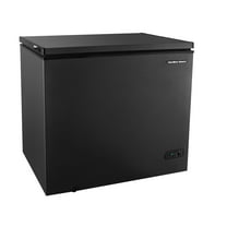 Hamilton Beach 7.0 cu ft Commercial Chest Freezer, Black Granite