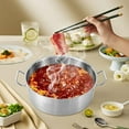 thumbnail image 2 of 11Qt Stainless Steel Stock Pot with Lid, Commercial Home Practical Cooking Cookware Lightweight Large Cooking Pot Pasta Pot for Stew, Simmering and Soup, Silver$$Home Decor, Kitchen, & Other, 2 of 9