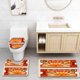 thumbnail image 1 of Juego de alfombras de baño ABPHQTO de 3 piezas Alfombra de baño Alfombra de contorno y tapa de inodoro Cont-CHAPPLE-3100, 1 of 2