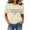 Beige, variant on ManxiVoo Funny Husband Wife Quote Short Sleeve T Shirt Its Almost As Hot As My Husband Tee for Women Casual Everyday Humor Style