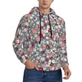 thumbnail image 2 of Daiia Daisies Flowers for Men's Fashion Hoodies & Sweatshirts with Kangaroo Pocket Hooded Sweatshirt Breathable & Moisture Wicking-Small, 2 of 7