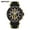 Black_Yellow, variant on Sporty Quartz Wristwatch for Men – Silicone Strap, Waterproof, and Multi-Hand Display