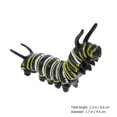 thumbnail image 2 of Funny Caterpillar Plastic Twisty Worm Model Insect Figurine Education Model Toy, 2 of 8
