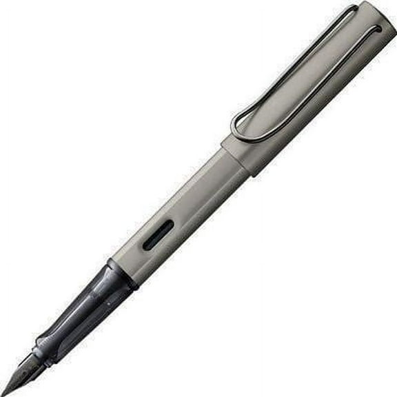 Lamy Lx Fountain Pen - Ruthenium Silver, Medium Nib