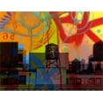 thumbnail image 2 of Dean Russo Collection 18x15 White Modern Wood Framed Museum Art Print Titled - Brooklyn Watertower, 2 of 4