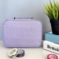 thumbnail image 7 of Wrapables Large Capacity 72 Slot Pencil Case for Colored Pencils, Stationery Pouch, Lavender, 7 of 7