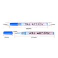 thumbnail image 5 of 12 Colors Colorful Nail Pen DIY Handmade Nail Flower Needle Pen Hook Pen Greeting Card Nail Graffiti Pen (0.5mm Tip), 5 of 5
