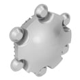 thumbnail image 1 of 8981029930, Wheel Center Cover Silver Grey Wheel Center   For Cars, 1 of 8