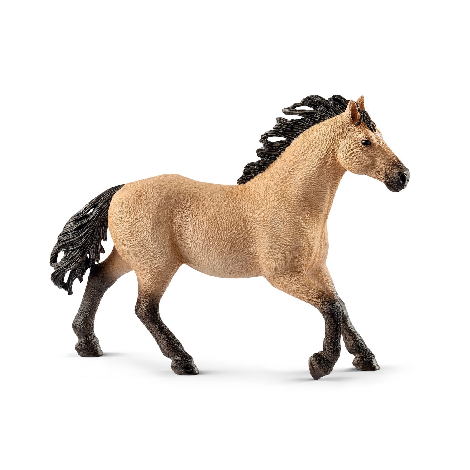 Schleich QUARTER HORSE STALLION solid plastic toy farm pet male animal  NEW 