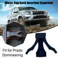 thumbnail image 2 of Black Plastic Beverage Cup Holder with Easy Installation for Front of Certain Vehicle Series (2002 - 2009), 2 of 7