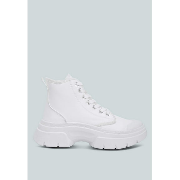 Roxane Chunky Lace Up Boots