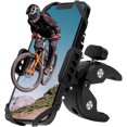 thumbnail image 1 of Soporte para manillar de bicicleta para teléfono inteligente, correa universal giratoria 360 para teléfono de motocicleta para iPhone 8 7 6S 6 Plus 5, Samsung S8 S7 S6, GPS y dispositivos móviles de 3,5 a 6,3 pulgadas Excelente Rendimiento ER012176WZ, 1 of 5