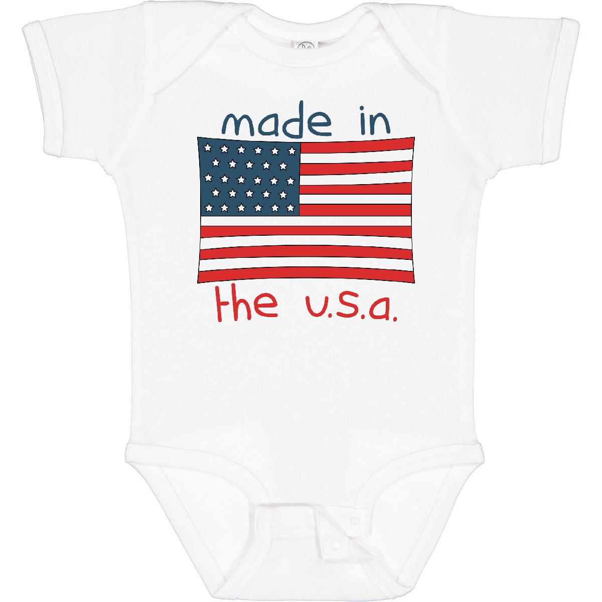 Inktastic Made in the U.S.A. Boys or Girls Baby Bodysuit