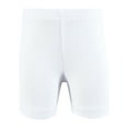 thumbnail image 3 of Hudson Baby Infant Girls Shorts Bottoms 4-Pack, White Pink, 9-12 Months, 3 of 3