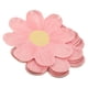thumbnail image 3 of KAKOWELY 10 platos desechables de papel con diseño de margaritas, platos de postre de 18 cm con forma de flor para primavera, cumpleaños, baby shower, fiesta de té bohemia., 3 of 5