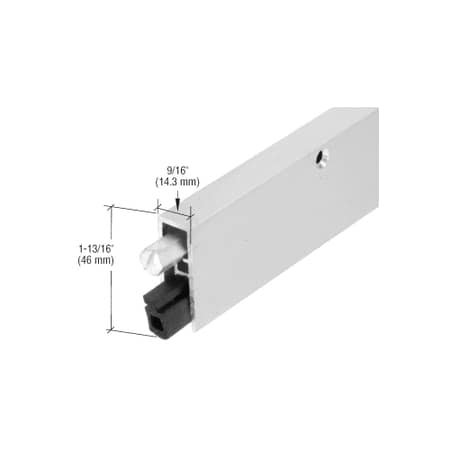 Commercial Grade Doors - CRL Aluminum Commercial Medium-Duty Automatic Door Bottom for 36