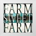thumbnail image 1 of Sophie 6 26x26 White Modern Wood Framed Museum Art Print Titled - Farm Sweet Farm, 1 of 4