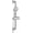Chrome, variant on Bright Showers Stainless Steel Slide Bar Grab Rail Set Ada Compliant Includes Handheld Shower Head and 69'' Hose-Chrome