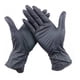 thumbnail image 2 of Guantes Descartables Uniseal XS 3.5 g Negro x 100 Unidades, 2 of 5