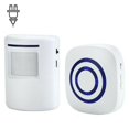 thumbnail image 1 of Timbre de puerta de entrada inalámbrico Detector de sensor de movimiento Alarma de alerta de timbre de puerta JFHHH pequeña, 1 of 5